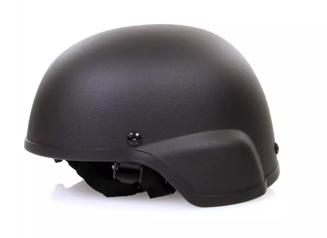 Casque de Protection MICH TC 2000 Light Helmet US Army SWAT - Noir