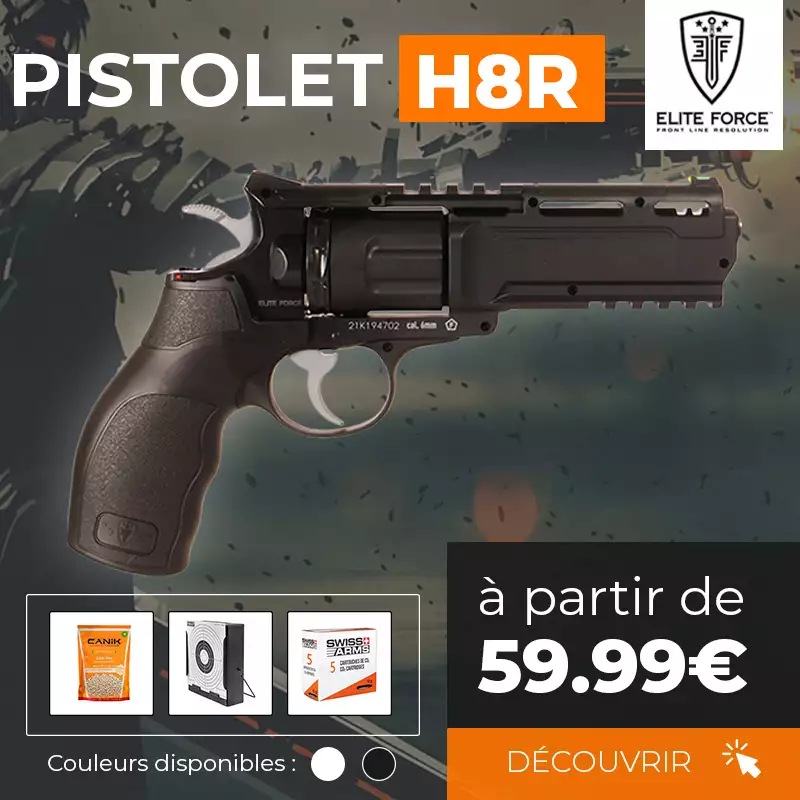 Pistolet Airsoft en offre prête-à-jouer