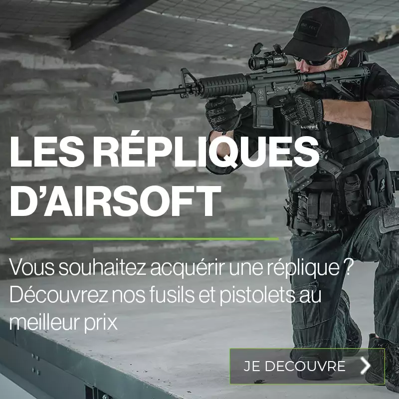 Airsoft Armes Couteaux Vêtements et Accessoires - Stock Armurerie