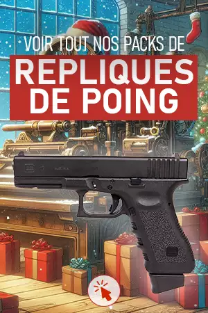 bouton page noel replique de poing