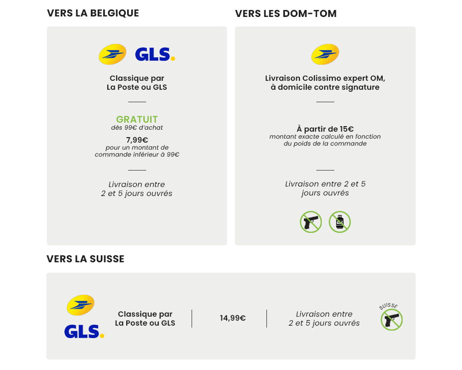 visuel page livraison detail livraison autre pays